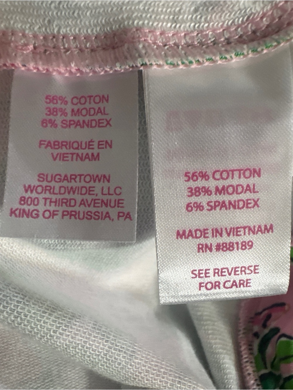 NWT Lilly Pulitzer Eleni UPF 50+ Half-Zip Pullover - Conch Shell Pink - Picture 6 of 9